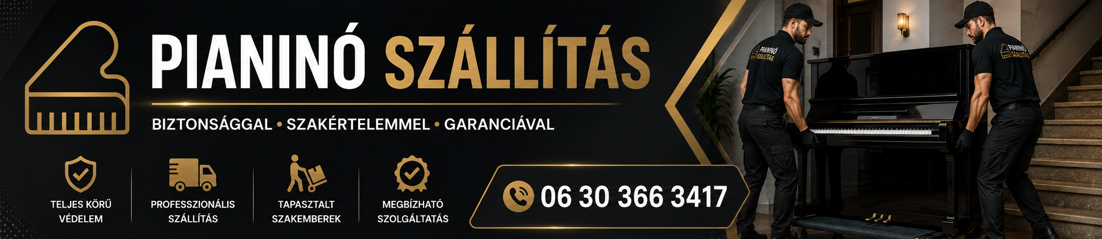 Pianínó Szállítás